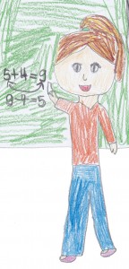 Frau Meyer gemalt von Suhani