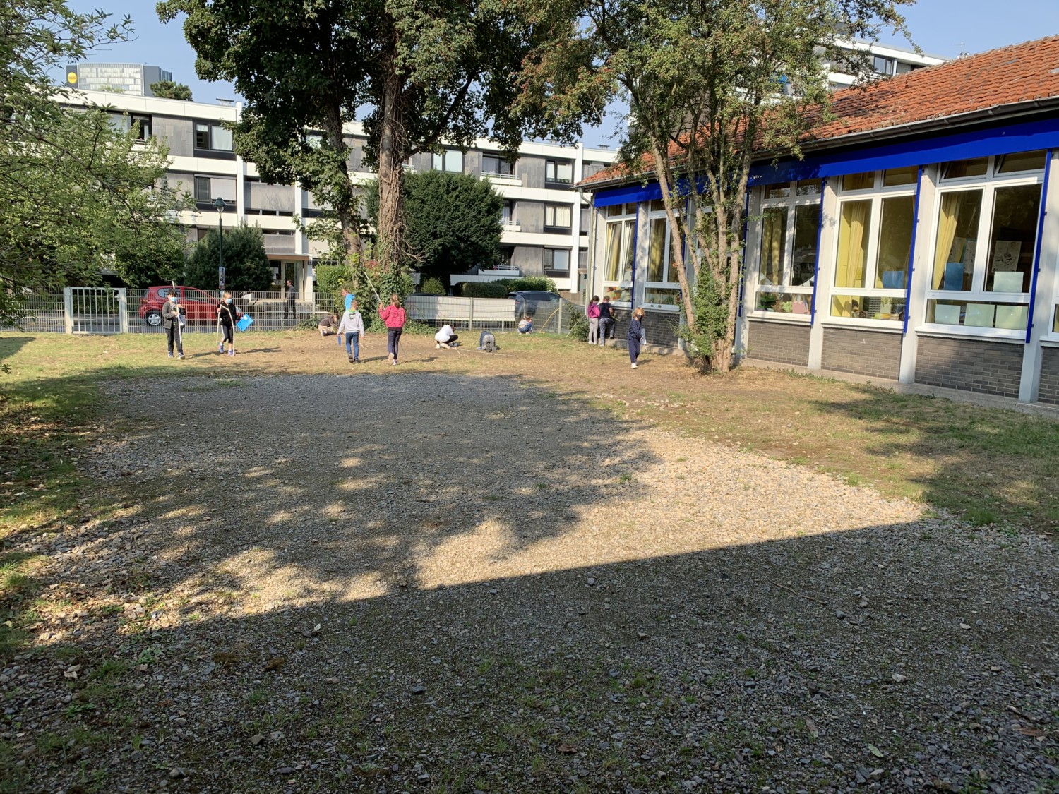 Wir vermessen unser Schulgebäude St. Franziskus Schule